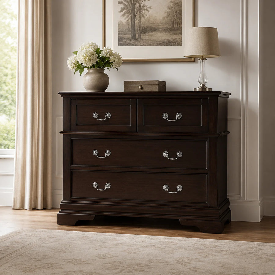 Louis Phillipe Cappuccino Wardrobe