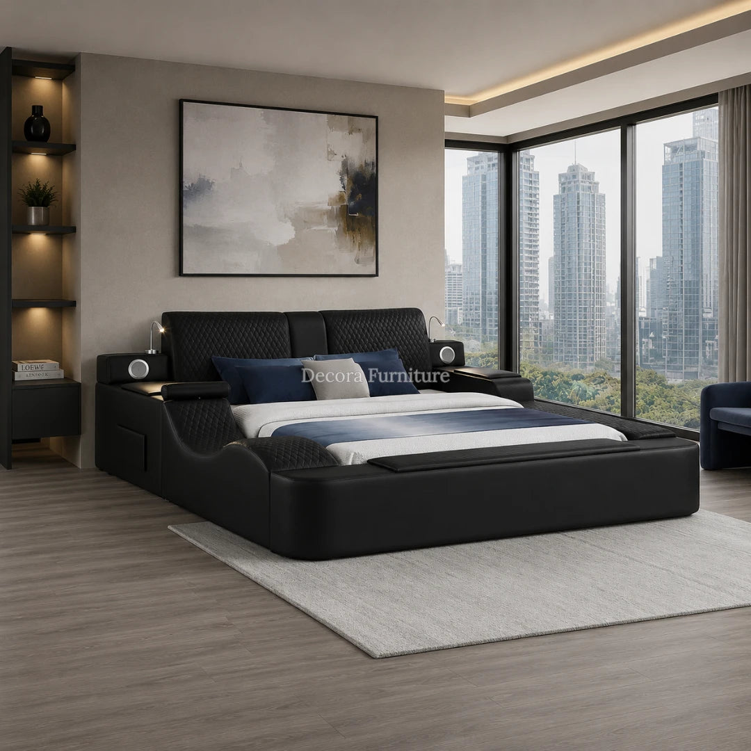 Cama Moderna Zoya Black