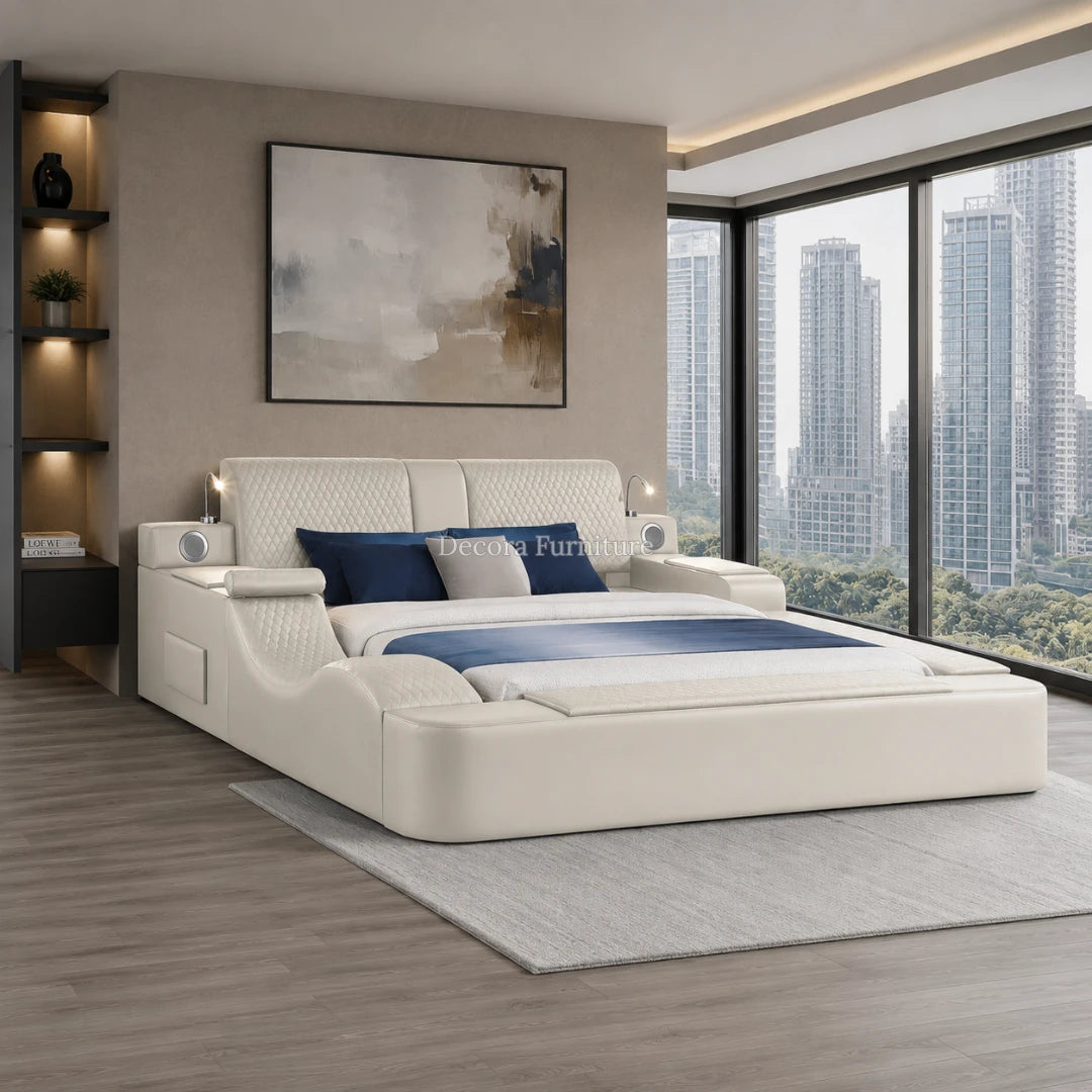 Cama Moderna Zoya Ice