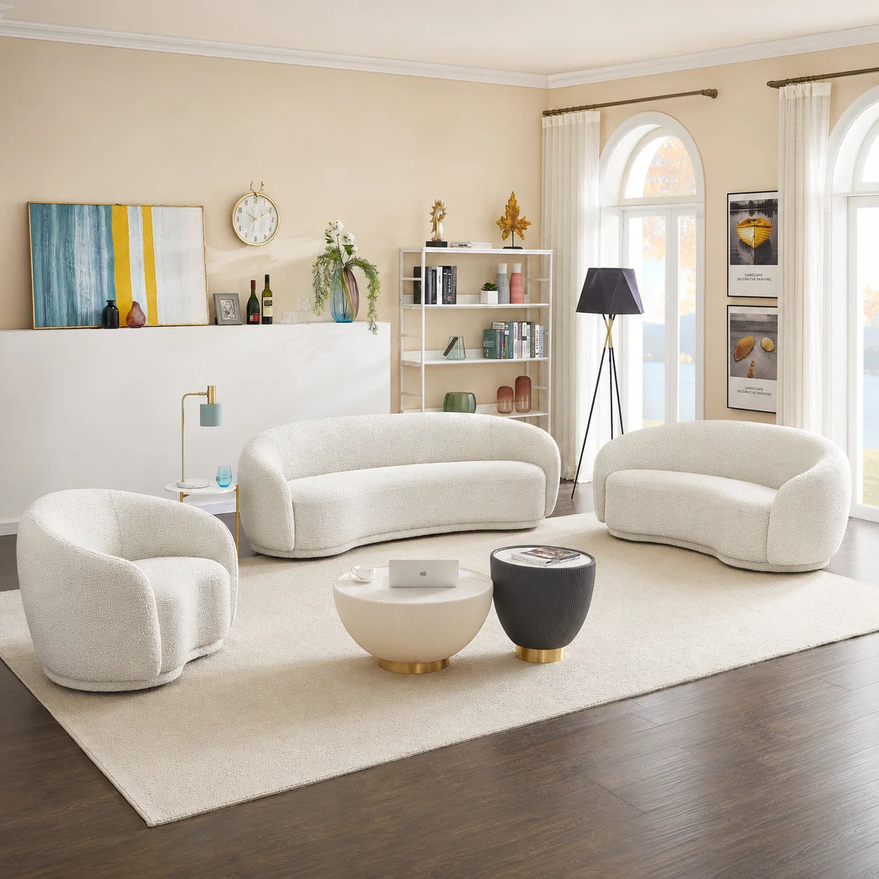 Hyde Cream Sofa