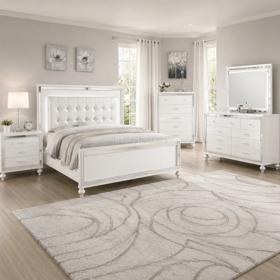 Sterling White Bedroom Set