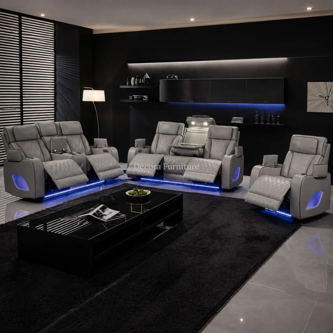 Set Reclinable Fortuner Gray