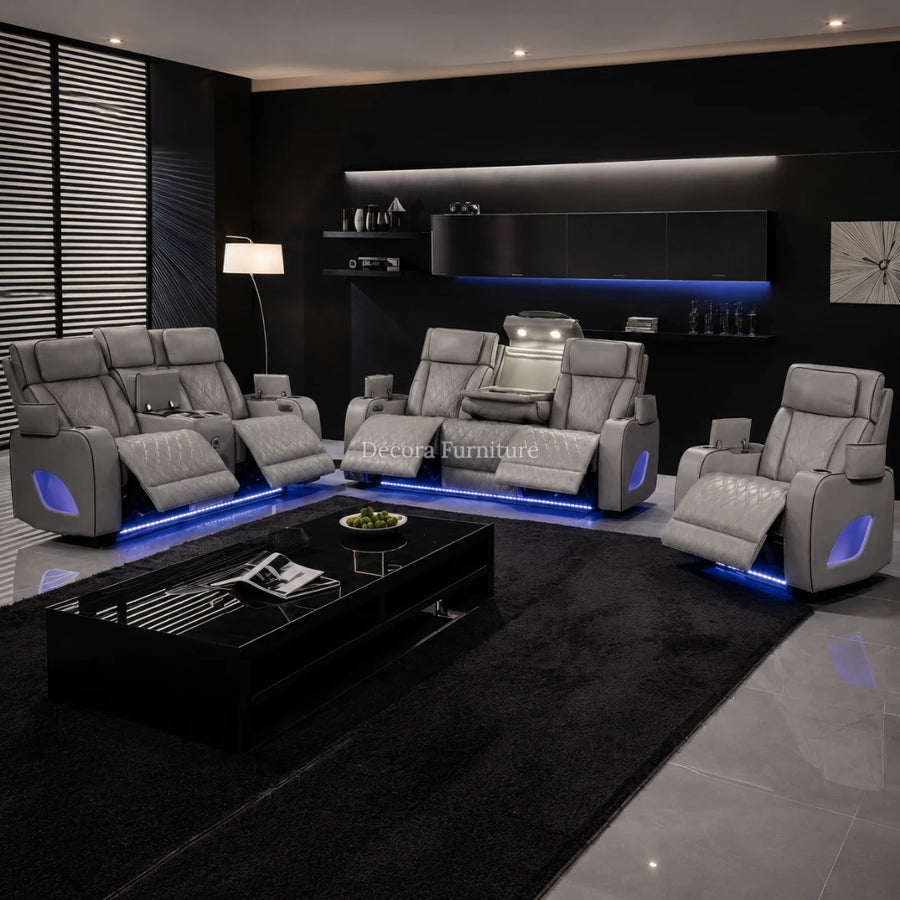 Set Reclinable Fortuner Gray