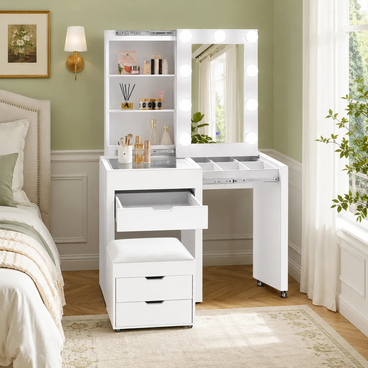 Lily White Dressing Table